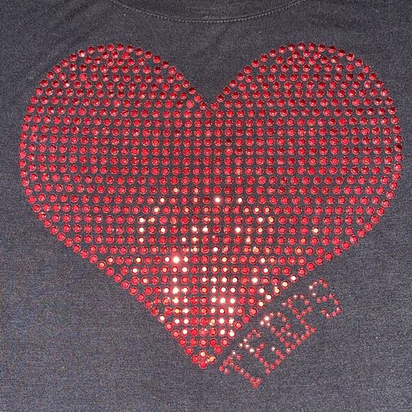 Miss Fanatics Maryland Terps shirt w crystals NWOT M - Picture 2 of 5